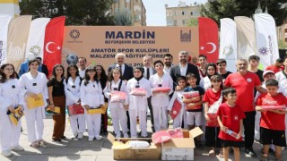 Mardin Büyükşehir Belediyesinden spor kulüplerine 5 milyon liralık destek