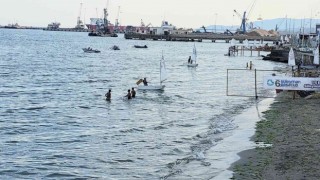 Marmara Denizinde uluslararası yelken yarışları 2. gününde