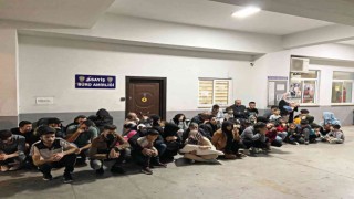 Marmariste 85 düzensiz göçmen yakalandı