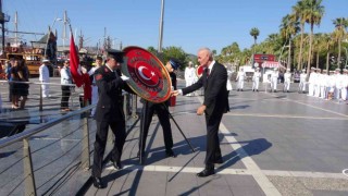 Marmariste gaziler tören ile anıldı