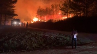 Marmaristeki orman yangınında 10 saat geride kaldı