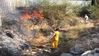 Marmaristeki yangın ormana sıçramadan kontrol altına alındı