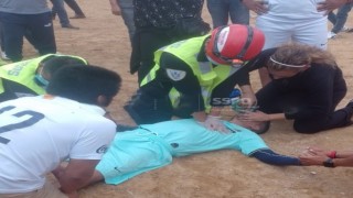 Meksikada futbolcu maç esnasında kalbine yenik düştü