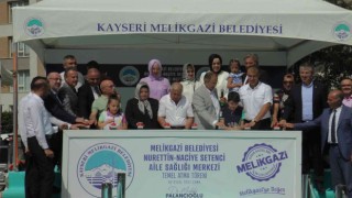 Melikgaziden bir hizmet daha: Nurettin - Naciye Setenci Aile Sağlığı Merkezinin temeli atıldı