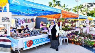 Mersinde kadınlar ürünlerini kazanca dönüştürüyor