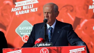 MHP Lideri Devlet Bahçeli: "2023 yılında Cumhurbaşkanı adayımız Recep Tayyip Erdoğan'dır"