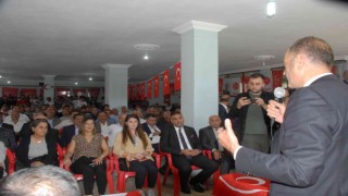 MHPli Osmanağaoğlu Alaköyde coşkuyla karşılandı