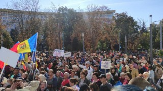 Moldovada hükümet karşıtı protesto