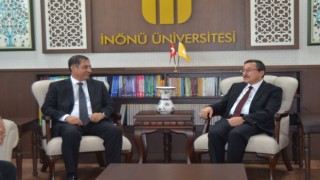 MTSO Başkan adayı Baştürk, İnönü Üniversitesi ve Teknokenti ziyaret etti