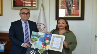 Müdür Akyol, il birincisini ağırladı