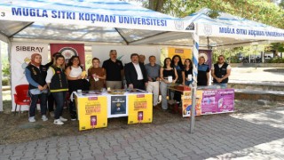Muğla Emniyeti KADES uygulamasını tanıtmaya devam ediyor