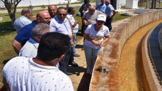 Muhtarlar MESKİ tesislerini inceledi