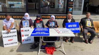 Muşta evlat nöbeti tutan ailelerin sayısı 40a yükseldi