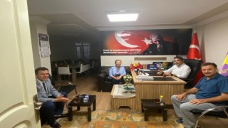 MYO yöneticileri, sivil toplum kuruluşlarını ziyaret etti