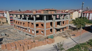 Nakipoğlu Sağlık Merkezinin inşaatı hızla sürüyor