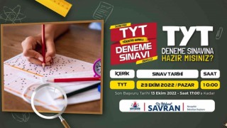 Nevşehir Belediyesinden ödüllü deneme sınavı