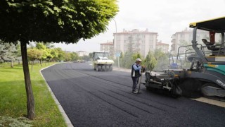 Nevşehir sokaklarında asfalt serimi devam ediyor