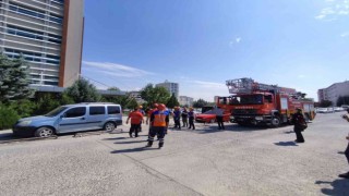 Niğdede gerçeği aratmayan tatbikat