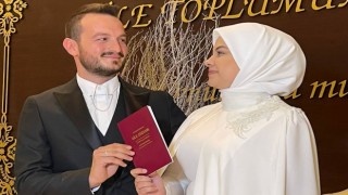 Ödüllü İHA Muhabiri Ahmet Faruk Sarıkoçun mutlu günü