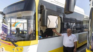 Öfkeli yolcu, otobüs şoförüne korku dolu anlar yaşattı