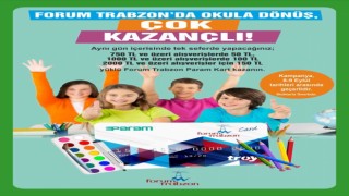 Okula dönüş harcamalarında tüm avantajlar, Forum Trabzonda