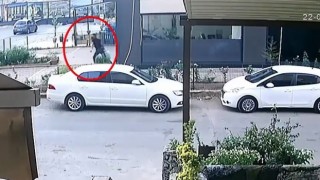 Önce kameralara sonra da polise yakalandı