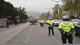 Orduda bir haftada 10 binden fazla araç denetlendi