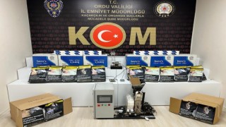 Orduda kaçak tütün baskını