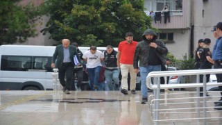 Orduda silahlı olaylara karışan 8 kişi adliyeye getirildi