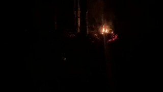 Ormanda lastik yakan 2 kişi kovalamaca sonucu yakalandı
