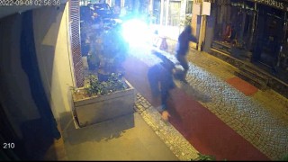 Ortaköyde gece kulübündeki silahlı saldırının yeni görüntüleri ortaya çıktı