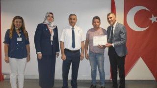 Osmaniye'de Diyabet okulu mezunları diplomalarını aldı