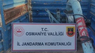 Osmaniye'de Tarladan su motoru çalan şüpheli yakalandı