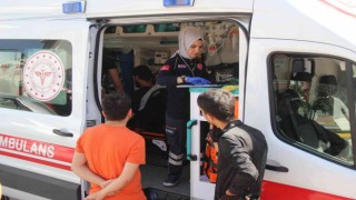 Otomobil ile motosiklet çarpıştı: 1 yaralı