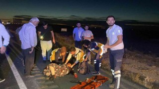 Otomobil traktöre arkadan çarptı: 2si ağır 3 yaralı