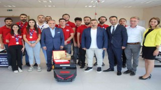 Otonom yük taşıma robotu birincilik getirdi