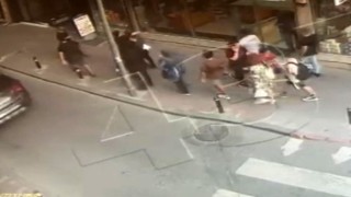 (Özel) Şişlide telefon hırsızına suçüstü kamerada: Güven timlerinden kaçamadı
