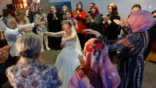 Pendikte down sendromlu genç kızın düğün hayali gerçek oldu