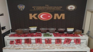 Polis 3 bin 750 adet doldurulmuş makaron ele geçirdi