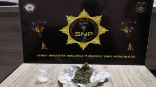 Polis kontrolünde uyuşturucuyla yakalandı