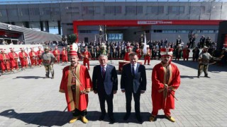 Polonyadaki MSPO Uluslararası Savunma Sanayi Fuarı açılışında MSB Mehteran Birliği konseri