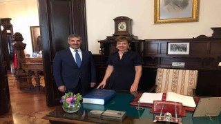 Rektör Çiftçiden Bulgaristanda üst düzey ziyaretler