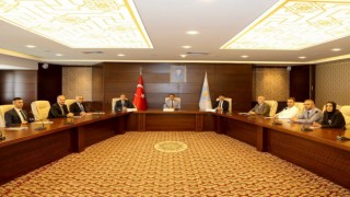 Rektör Karacoşkun, dış ilişkiler değerlendirme toplantısına katıldı