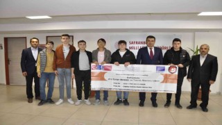 Safranboluda Meslek Lisesi öğrencileri Avrupaya yolcusu