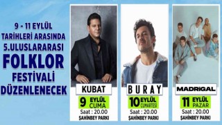 Şahinbeyde halkoyunları rüzgarı esecek