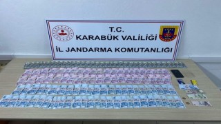Sahte jandarma gerçek jandarmaya yakalandı