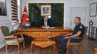 Salihli Jandarma Komutanı Üsteğmen Karaçalı, göreve başladı