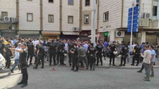 Şanlıurfada kaçak cep telefonu operasyonunda gerginlik