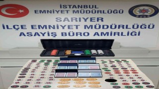 Sarıyerde kumar operasyonu