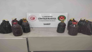 Sarp Sınır Kapısında kaçak bal operasyonu